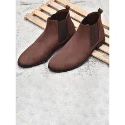 Provogue Men Leather Trekking Shoes-picture-41