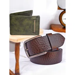 Provogue Men Leather Wallet and Belt Accessory Gift Set-picture-38