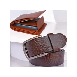 Provogue Men leather Wallet and Belt Accessory Gift Set-picture-30