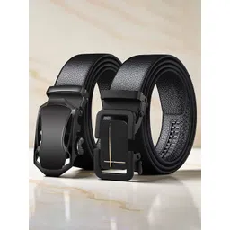 Provogue Men Pack Of 2 Textured Belt-picture-39