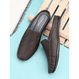 Provogue Men Perforations PU Slip-On Sneakers-picture-27