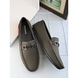 Provogue Men Round Toe Comfort Insole Lightweight Slip-On Loafers-picture-12