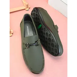 Provogue Men Round Toe Horsebit Loafers-picture-37