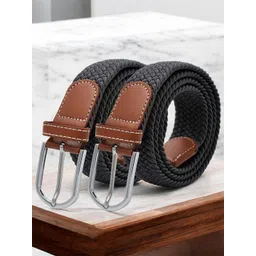 Provogue Men Set Of 2 Braided Belt-picture-30
