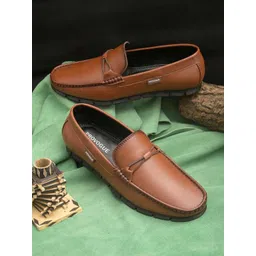 Provogue Men Solid Slip On Loafers-picture-20