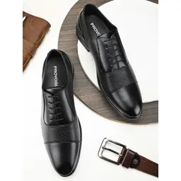 Provogue Men Textured Formal Oxfords-picture-17