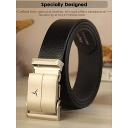 Provogue Men Textured Leather Belt-picture-19