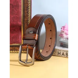 Provogue Men Textured Leather Formal Belt-picture-23