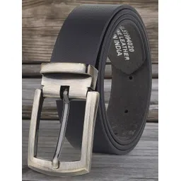 Provogue Men Textured Leather Formal Belt-picture-40