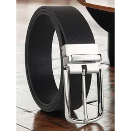 Provogue Men Textured Leather Formal Belt-picture-38