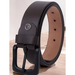 Provogue Men Textured Leather Formal Belt image 1