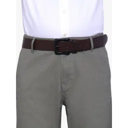 Provogue Men Textured Leather Formal Belt image 4