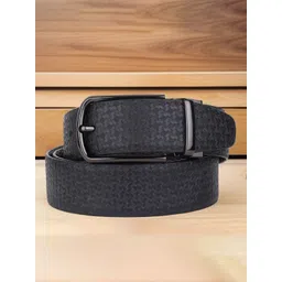 Provogue Men Textured Leather Reversible Formal Belt-picture-22