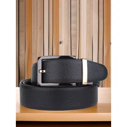 Provogue Men Textured Leather Reversible Formal Belt-picture-10