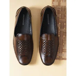 Provogue Men Textured Loafers-picture-15