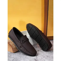 Provogue Men Textured Loafers-picture-29