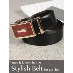 Provogue Men Textured Reversible Formal Belt-picture-41