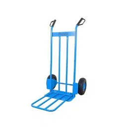 Proxa 200kg Alloy Steel Blue &a; Black Hand Truck with Steel Rim &a; Extended Foldable Plate, PXA-HT200-picture-15