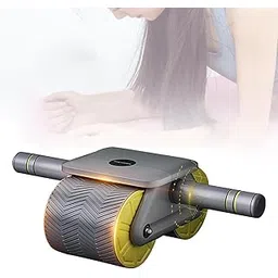 Proxin Ab Roller Set with Handle and Silent Knee Pad Mat for Exercise Gym, Premium Abdominal Ab Roller for Core workout, fitness & Exercise, Home Workout Equipment for Men Women-picture-29