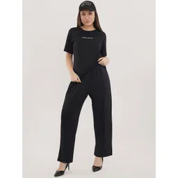 PRRODALITY Printed Round Neck Pure Cotton T-Shirt With Trouser-picture-26