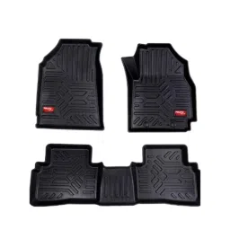 PRUVU 3 Pcs TPE Black Car Floor Mats Set for Hyundai Creta 2024, PRU-TFM 011-picture-22