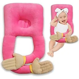 PSEUDO Baby Hugging Pillow for New Born 0-18 Month + Newborn Babies & Kids Products, Maternity Feeding Pillow (HugP-1)-picture-31
