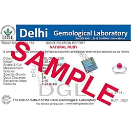 ptm Natural Ruby (Manik) Gemstone 5.25 Rt or 5 Ct for Male 925 Sterling Silver Sterling Silver Ring image 4