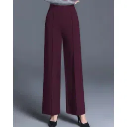 ptvize Women Relaxed Fit Trousers image 1