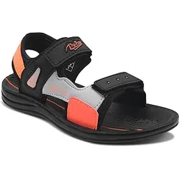 pu-pine Boys Sports Sandals (Black)-picture-39