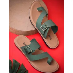 PU-PINE Men Olive Comfort Sandals-picture-41