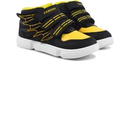 PU-PINE Yellow Textile Casual Shoes image 1