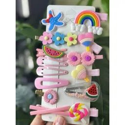 PUCHKOO Girls Beaded Tic Tac Hair Clip-picture-10