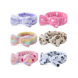 PUCHKOO Girls Set of 6 Fur Hairband-picture-13