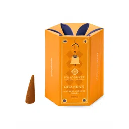 pujashree products global  pvt ltd. Pujashree Products Global Pvt Ltd. 40Pc Yellow Wooden Chandan Natural Incense Dhoop Cones-picture-24