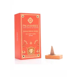 pujashree products global  pvt ltd. Pujashree Products Global Pvt Ltd. 50Pc Orange-Colored Wooden Zodiac Incense Dhoop Cones-picture-33