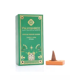 pujashree products global  pvt ltd. Pujashree Products Global Pvt Ltd. 50Pcs Green Taurus & Rose Zodiac Dhoop Cones-picture-21