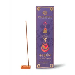 pujashree products global  pvt ltd. Pujashree Products Global Pvt Ltd Vansugandha Agarbatti - 40 Pcs Incense Sticks-picture-12