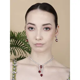 PUJVI Stone-Studded Jewellery Set-picture-41