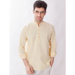 PulseIQ Men Cotton A-Line Kurtas-picture-38