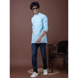 PulseIQ Men Cotton Straight Kurtas-picture-38