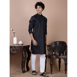 PulseIQ Men Cotton Straight Kurtas-picture-17