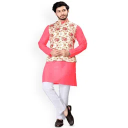 PulseIQ Men Regular Kurta with Pyjamas-picture-35