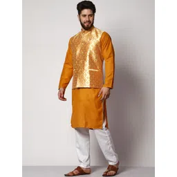 PulseIQ Men Regular Kurta with Pyjamas-picture-33