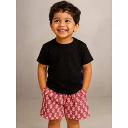 Pum Pum Boys Pack Of 2 Printed Cotton Shorts-picture-37