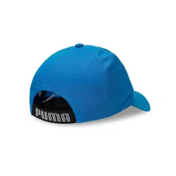 puma Cotton Unisex-Adult Baseball Cap (2235602_Electric Blue Lemonade-Black_Free Size) image 5