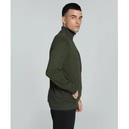 puma Mens Cotton Blend Standard Length Jacket image 1