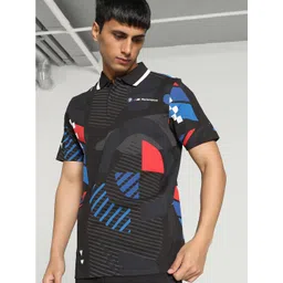PUMA Motorsport BMW M All-Over Printed Polo Collar T-shirt-picture-33