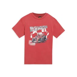 PUMA Motorsport Ferrari Sportswear Cotton Kids Tee-picture-29