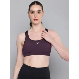 Puma 4KEEPS Dry Cell Full Coverage Heavily Padded Running Bra 52495344-picture-31
