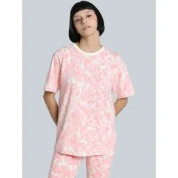 Puma Alpine Snow Cotton Relaxed Fit Floral Print T-Shirt-picture-15